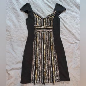Free People black mini dress